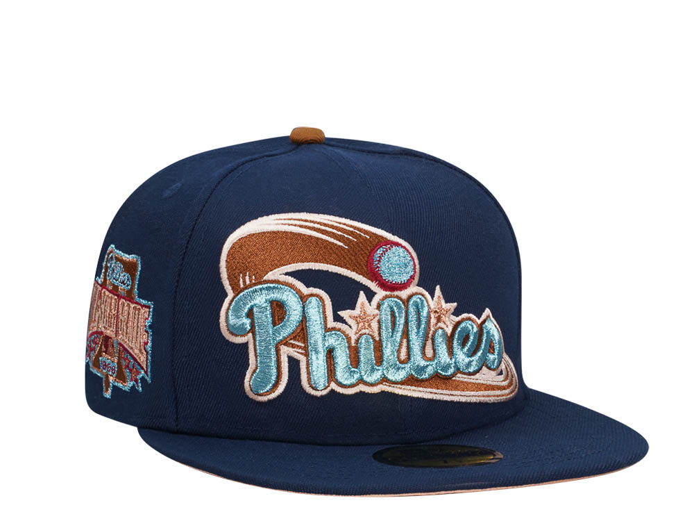 New Era Philadelphia Phillies All Star Game 1998 Ocean Peach Metallic Elite Edition 59Fifty Fitted Casquette