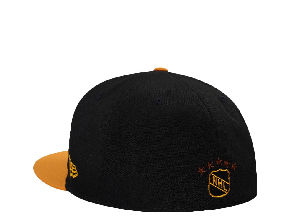 New Era Boston Bruins 80 Seasons Black Two Tone Edition 59Fifty Fitted Casquette