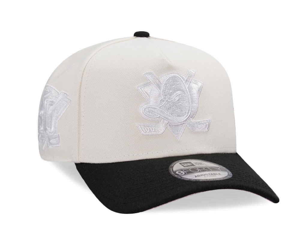 New Era Anaheim Ducks 30th Anniversary Chrome Edition 9Forty A Frame Snapback Casquette