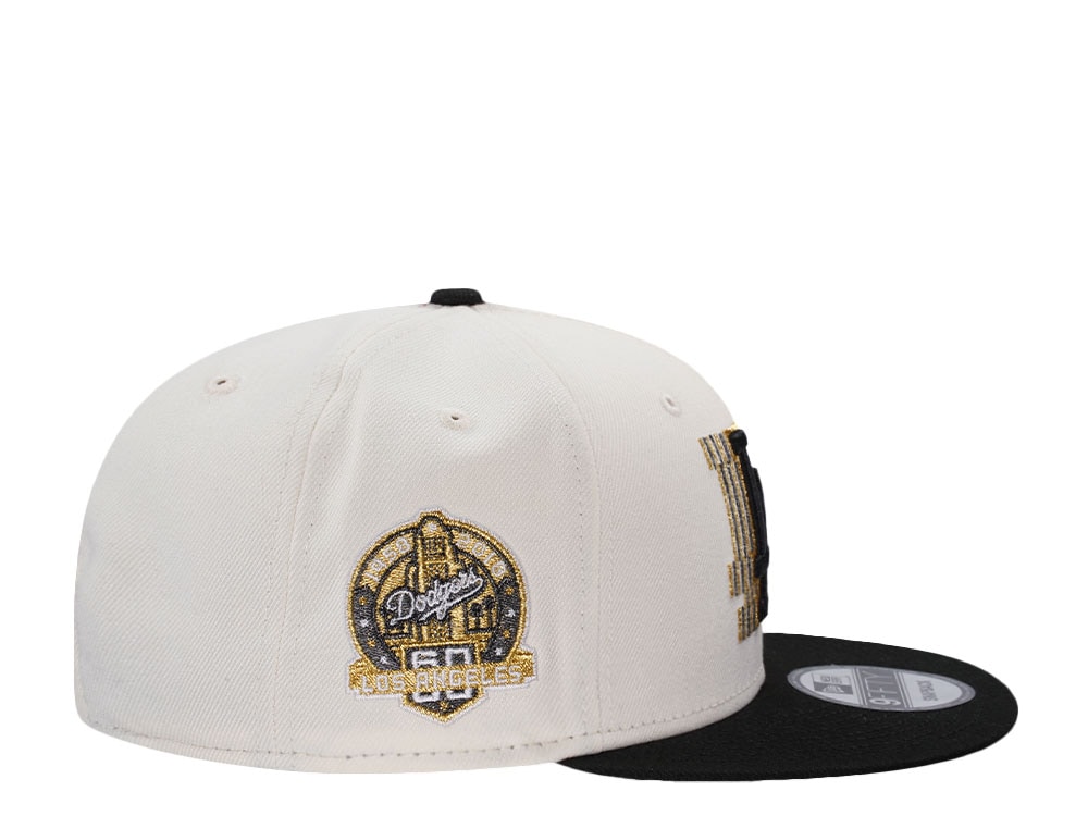 New Era Los Angeles Dodgers 60th Anniversary Cascading Two Tone Edition 9Fifty Snapback Casquette