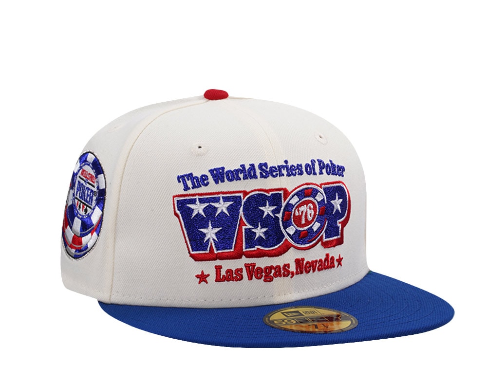 New Era World Series Of Poker Chip Chrome Two Tone Edition 59Fifty Fitted Casquette