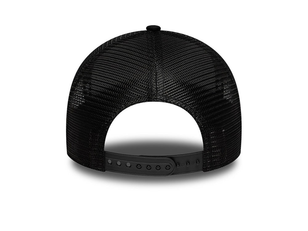 New Era Barcelona Fc Black Gold Edition 9Forty A Frame Trucker Snapback Casquette