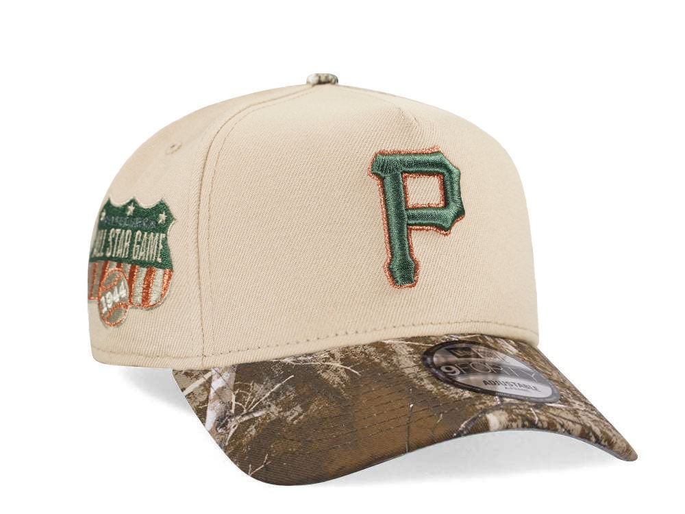 New Era Pittsburgh Pirates All Star Game 1944 Camel Realtree Edition 9Forty Snapback Casquette