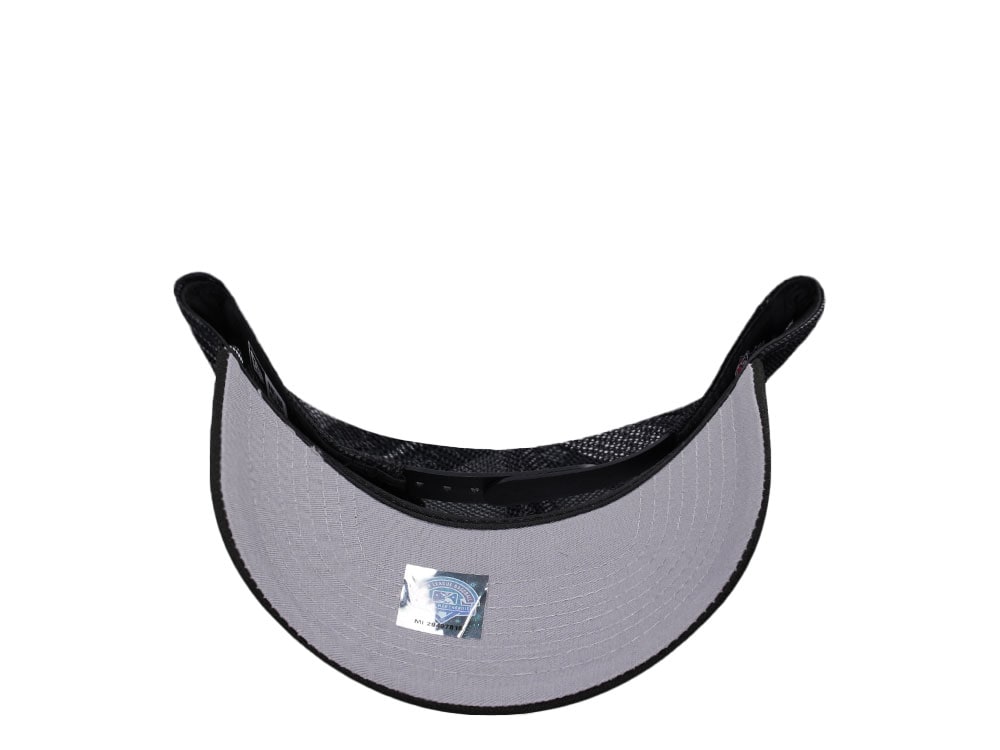 New Era Las Vegas 51s Black Metallic Trucker Edition 9Forty A Frame Snapback Casquette