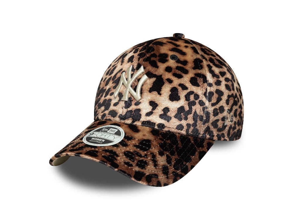 New Era New York Yankees Leo Velour Womens 9Forty Strapback Casquette