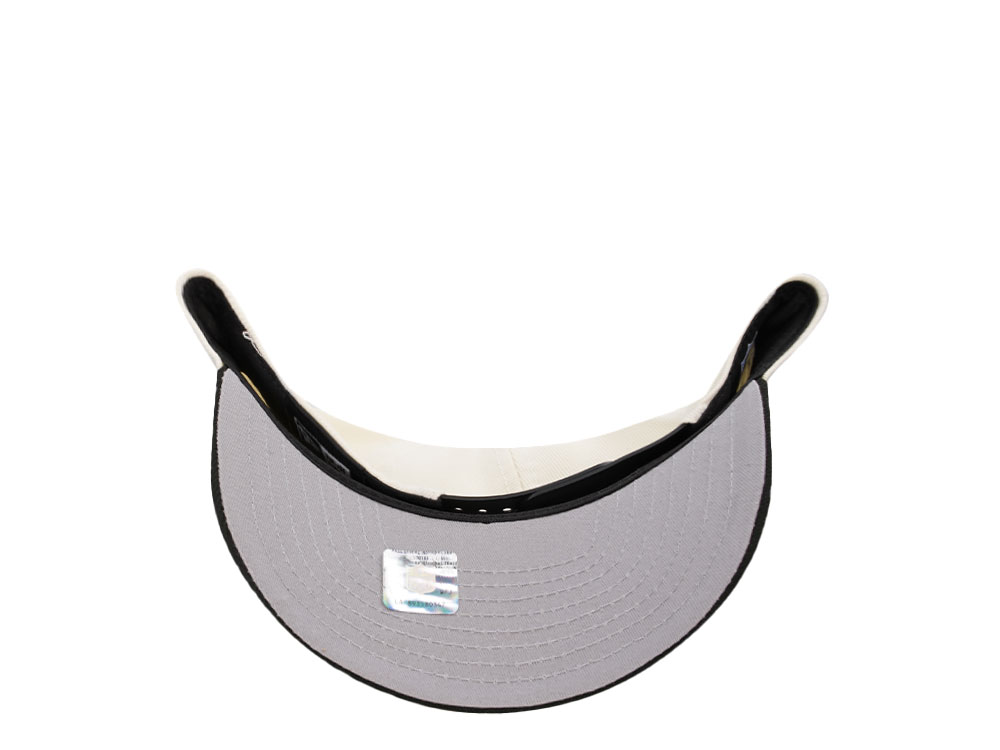 New Era Las Vegas Raiders 50th Anniversary Chrome Two Tone 9Fifty A Frame Snapback Casquette