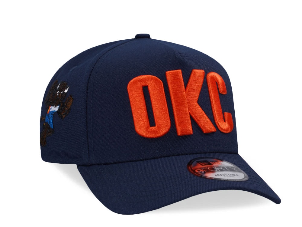 New Era Oklahoma City Thunder Prime Edition 9Forty A Frame Snapback Casquette