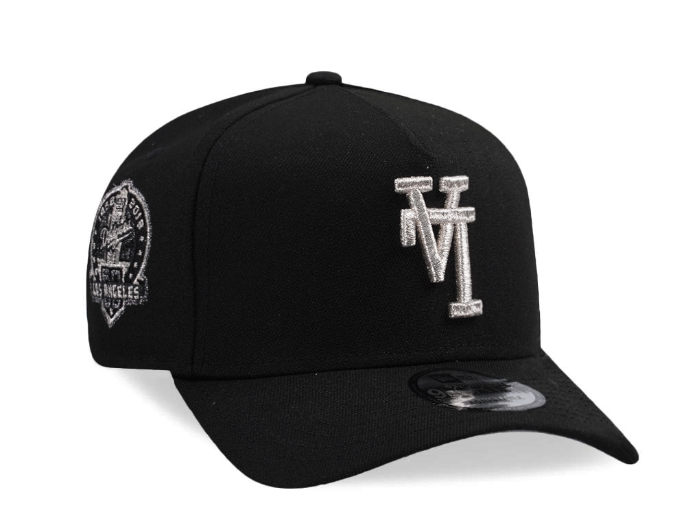 New Era Los Angeles Dodgers 60th Anniversary Upside Down Black Prime Edition 9Forty A Frame Snapback Casquette