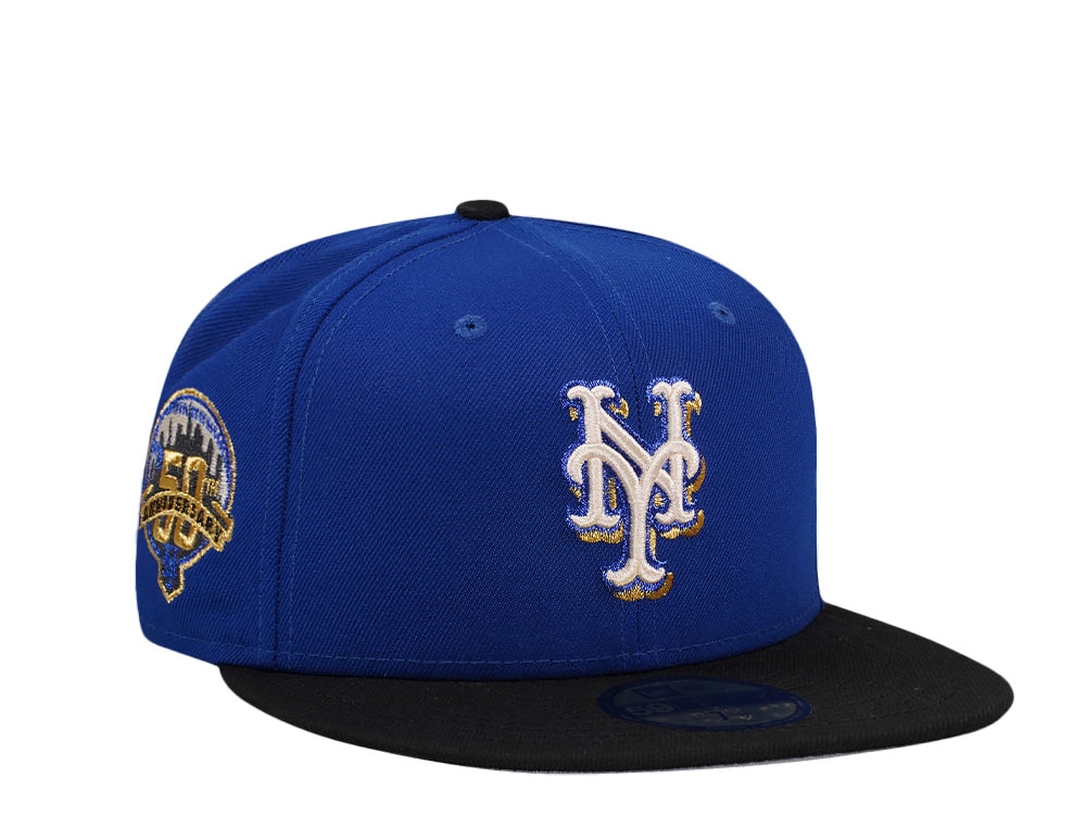 New Era New York Mets 50th Anniversary Metallic Two Tone Edition 59Fifty Fitted Casquette