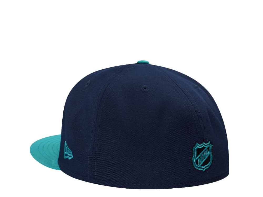 New Era New York Islanders 40th Anniversary Navy Two Tone Edition 59Fifty Fitted Casquette