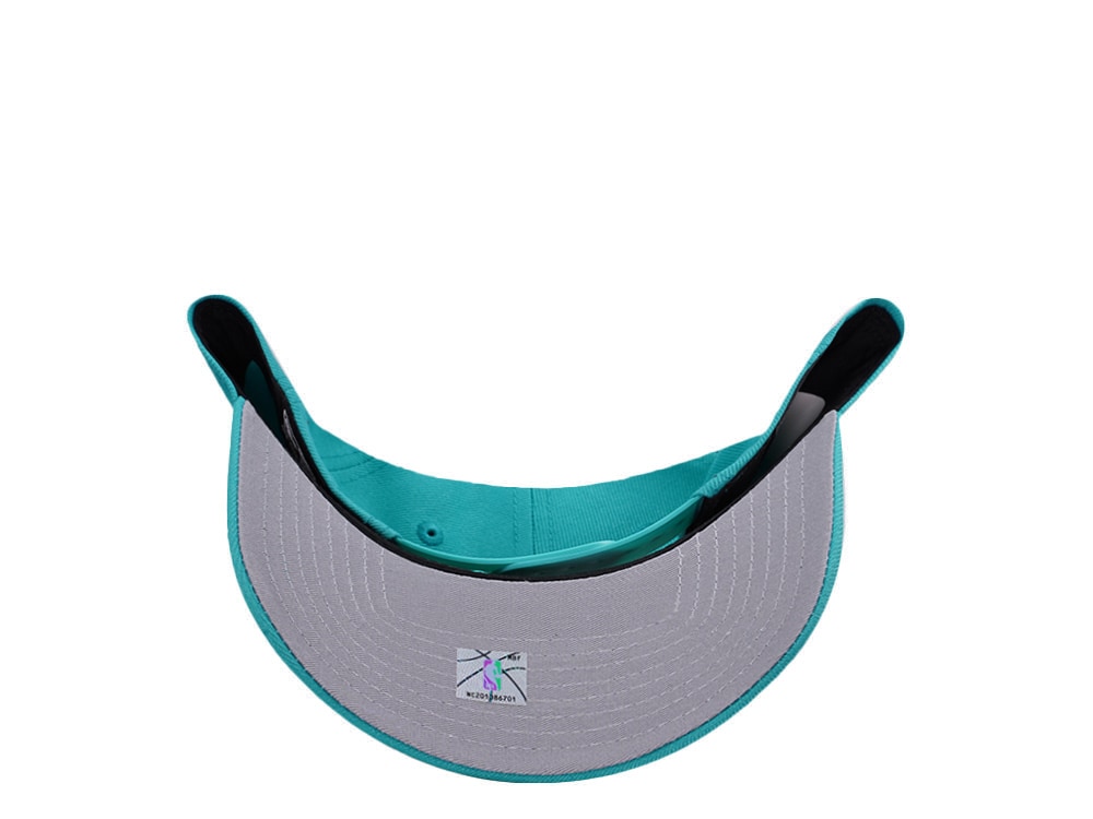 New Era Charlotte Hornets Love this Game Teal Prime Edition 9Forty A Frame Snapback Casquette