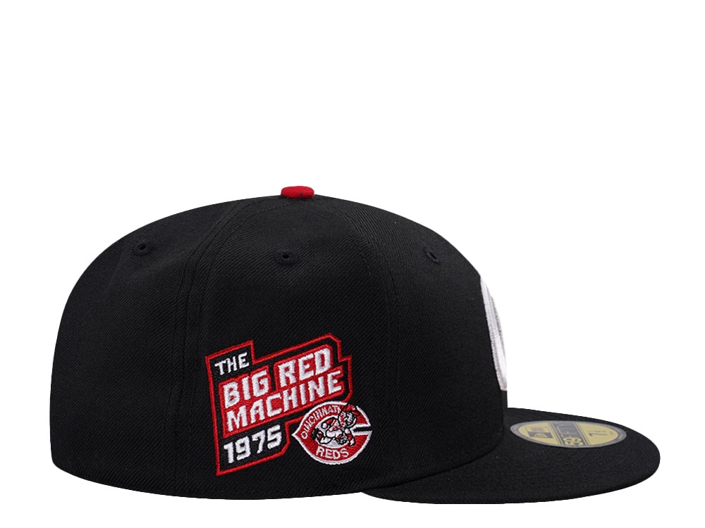 New Era Cincinnati Reds Wool Black Prime Edition 59Fifty Fitted Casquette