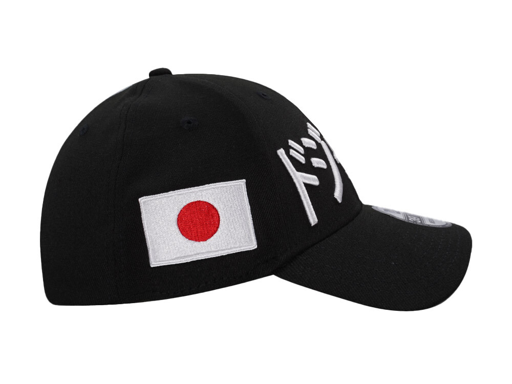 New Era Los Angeles Dodgers Kanji Japan Black Edition 39Thirty Stretch Casquette
