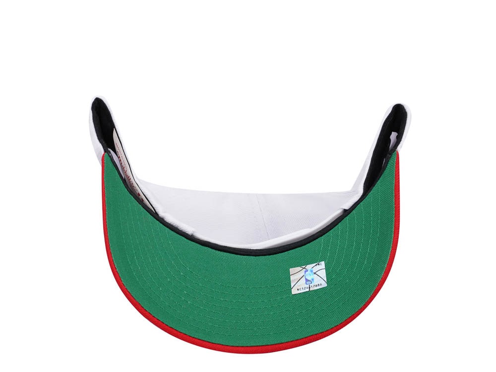 Mitchell & Ness Washington Wizards Team Two Tone 2.0 Pro White Snapback Casquette