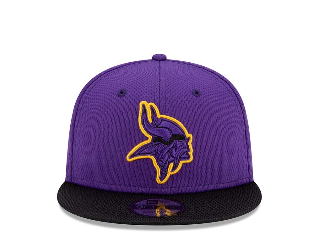 New Era Minnesota Vikings Road Sideline 21 9Fifty Snapback Casquette