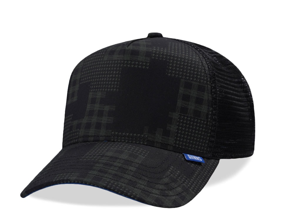 Djinns Camouflage Black Trucker Snapback Casquette