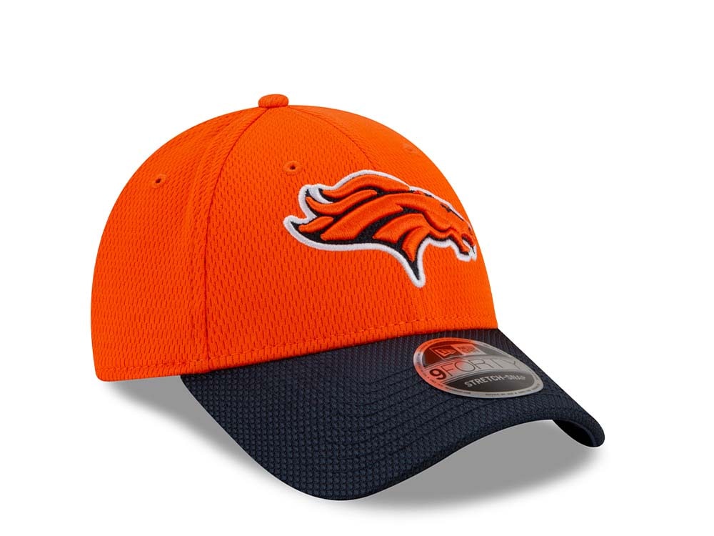 New Era Denver Broncos Road Sideline 9Forty Stretch Snapback Casquette