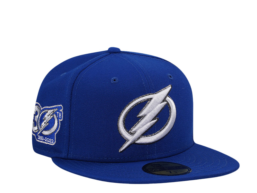 New Era Tampa Bay Lightning 30th Anniversary Royal Prime Edition 59Fifty Fitted Casquette