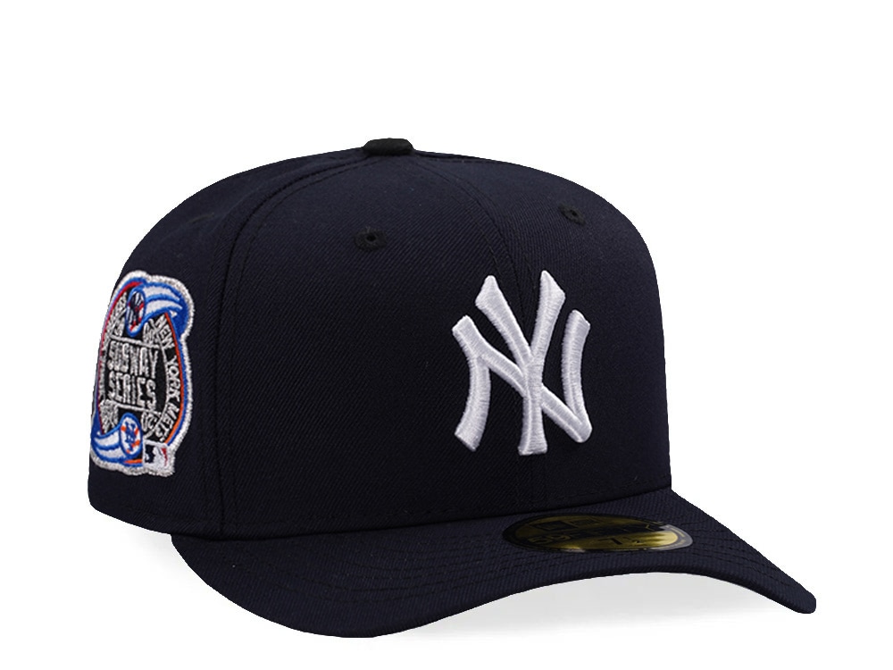 New Era New York Yankees World Series 2000 Navy Prime Edition 59Fifty Pre Curved Fitted Casquette