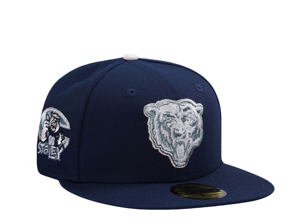 New Era Chicago Bears Staley Ocean Blue Prime Edition 59Fifty Fitted Casquette