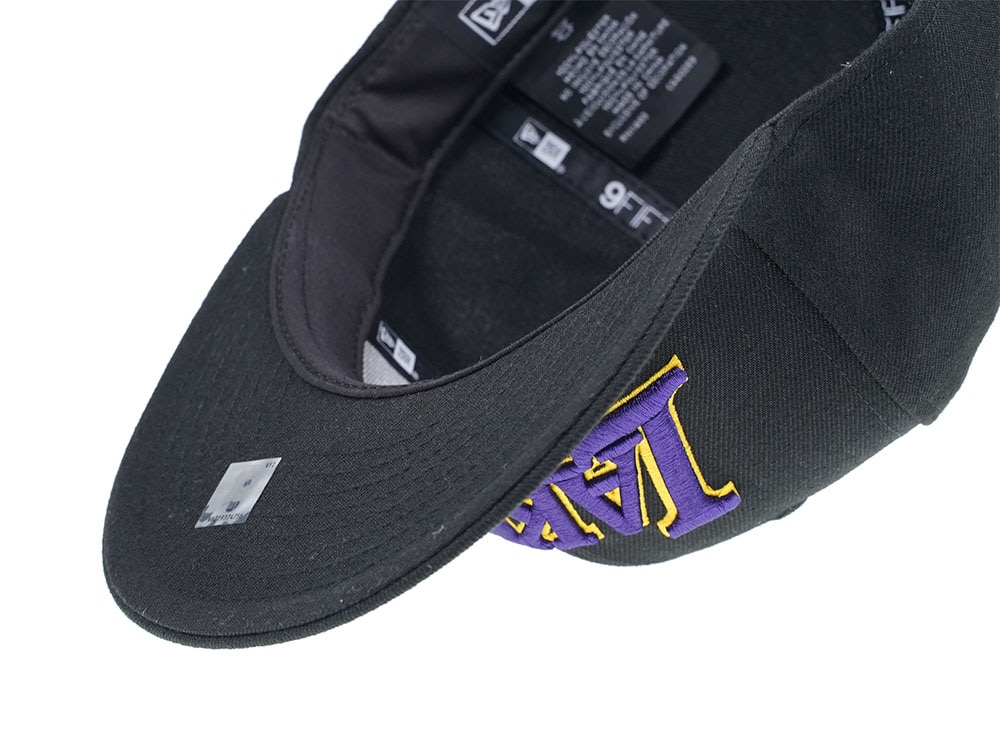New Era Los Angeles Lakers Black Team Edition 9Fifty Snapback Casquette
