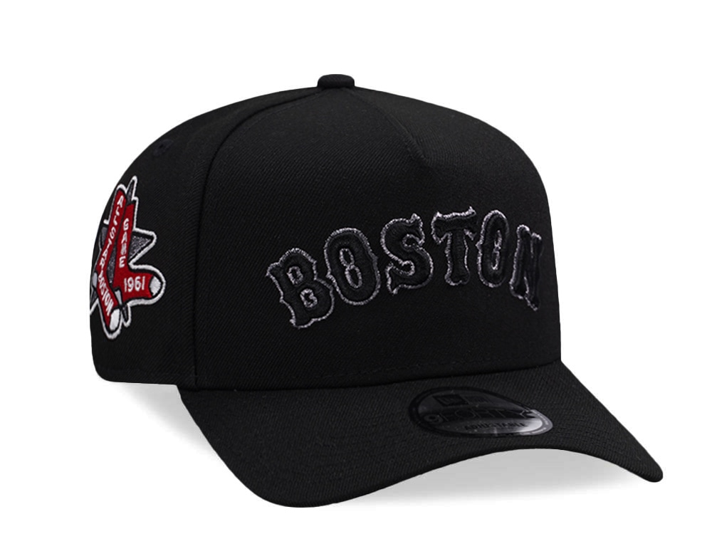 New Era Boston Red Sox All Star Game 1961 Black Prime Edition 9Forty A Frame Snapback Casquette