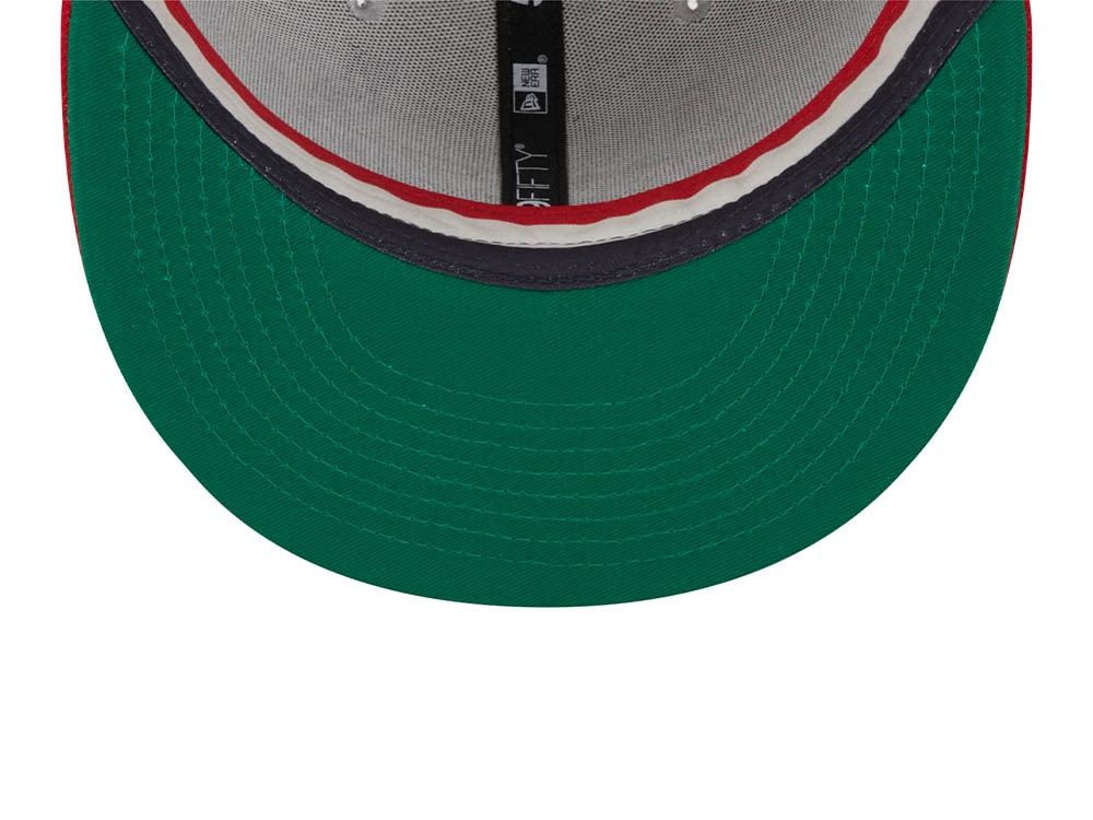New Era St. Louis Cardinals Gray Retro Script 100th Anniversary Throwback Edition 59Fifty Fitted Casquette