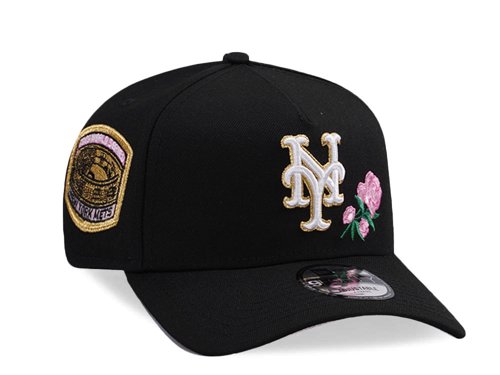New Era New York Mets World Series 1969 Black Prime Edition 9Forty A Frame Snapback Casquette