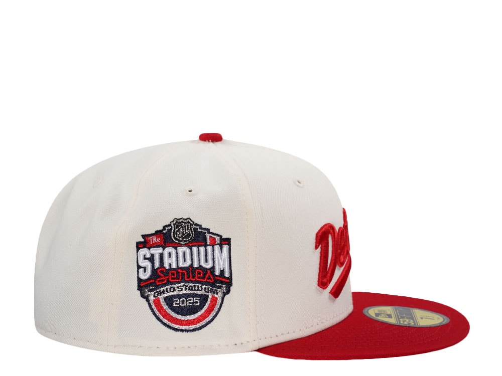 New Era Detroit Red Wings Stadium Series 2025 Chrome Two Tone Edition 59Fifty Fitted Casquette
