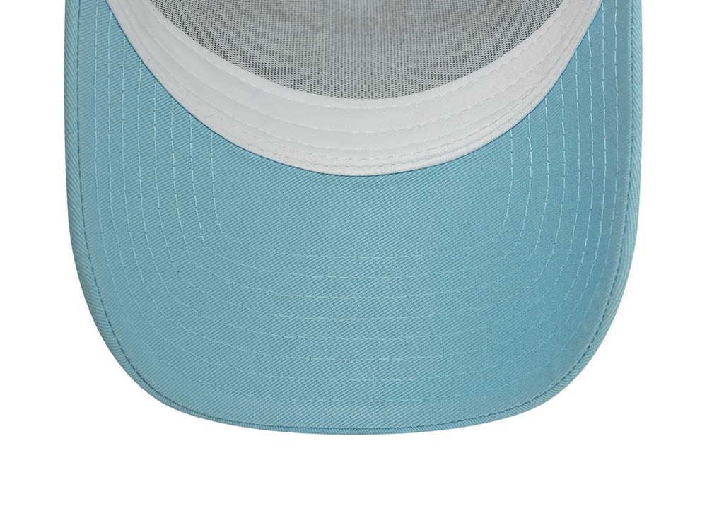 New Era Fishing Blue Trucker A Frame Snapback Casquette
