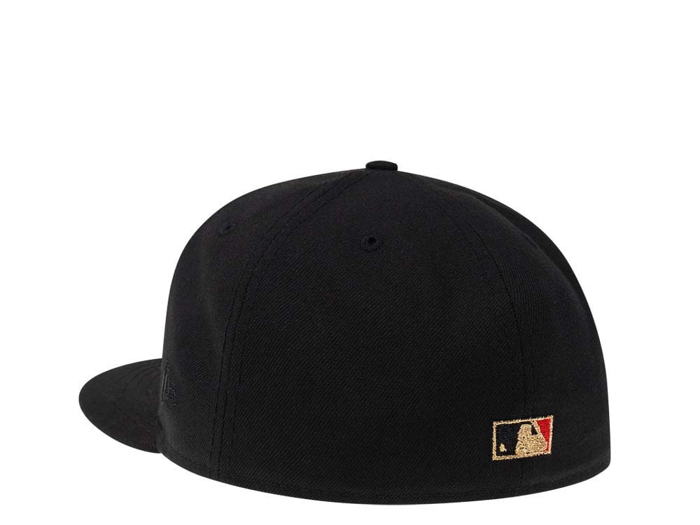 New Era Tampa Bay Rays Inaugural Season 1998 Black Gold Prime Edition 59Fifty Fitted Casquette