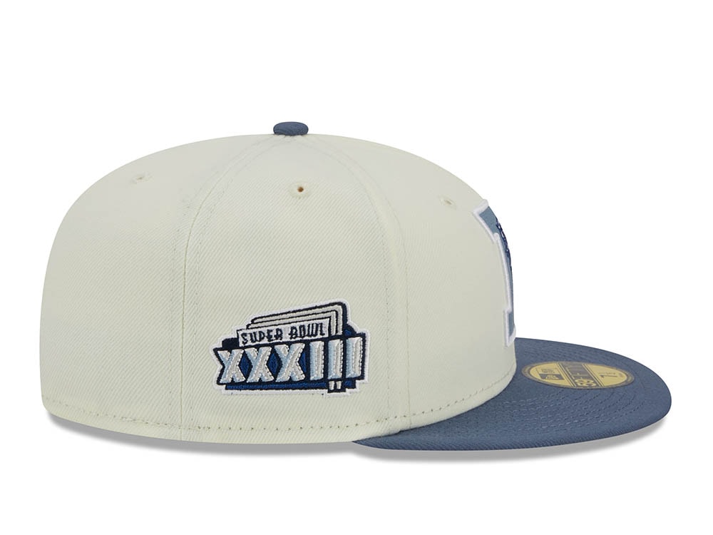 New Era Denver Broncos Super Bowl XXXIII City Icon Two Tone 59Fifty Fitted Casquette