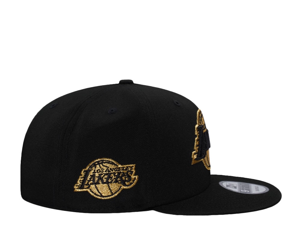 New Era Los Angeles Lakers Metallic Black Prime Edition 9Fifty Snapback Casquette