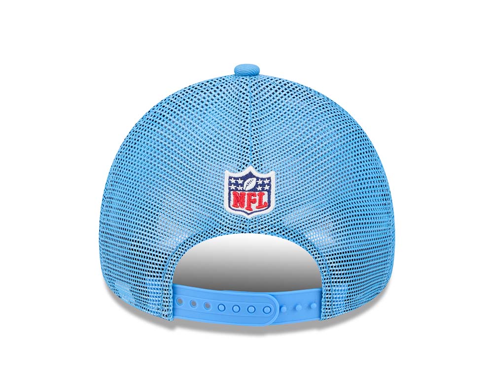 New Era Houston Oilers Sideline 2024 9Forty A Frame Trucker Snapback Casquette