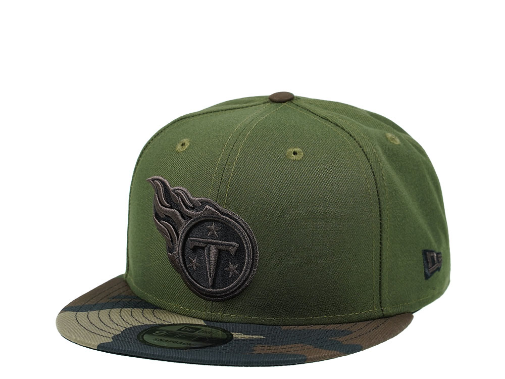 New Era Tennessee Titans Wood Camo 9Fifty Snapback Casquette