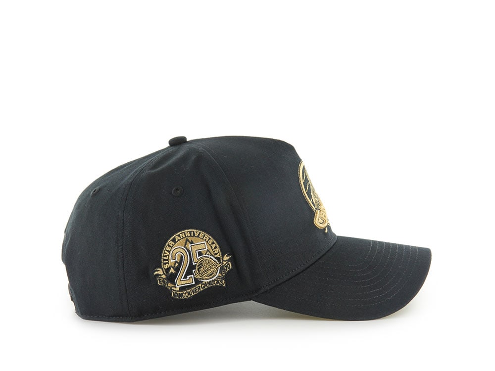 47Brand Vancouver Canucks Vintage Black Sure Shot Edition Hitch Snapback Casquette