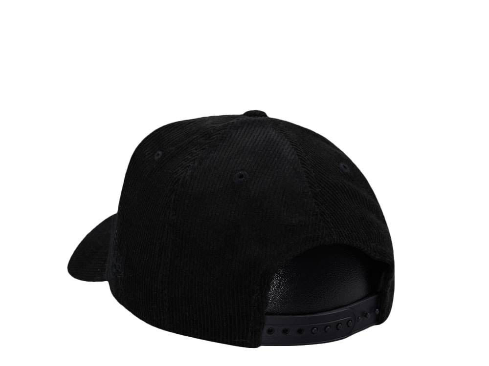 New Era New Orleans Saints 50th Anniversary Black Corduroy Edition 9Forty A Frame Snapback Casquette