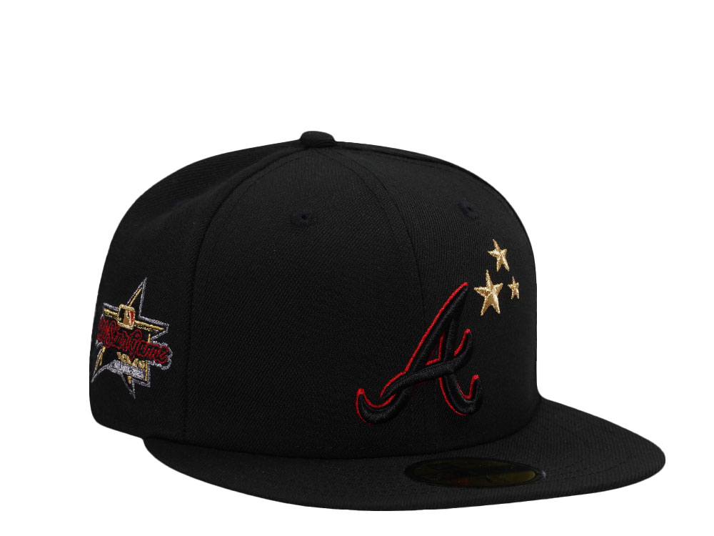 New Era Atlanta Braves All Star Game 2025 Black Prime Edition 59Fifty Fitted Casquette