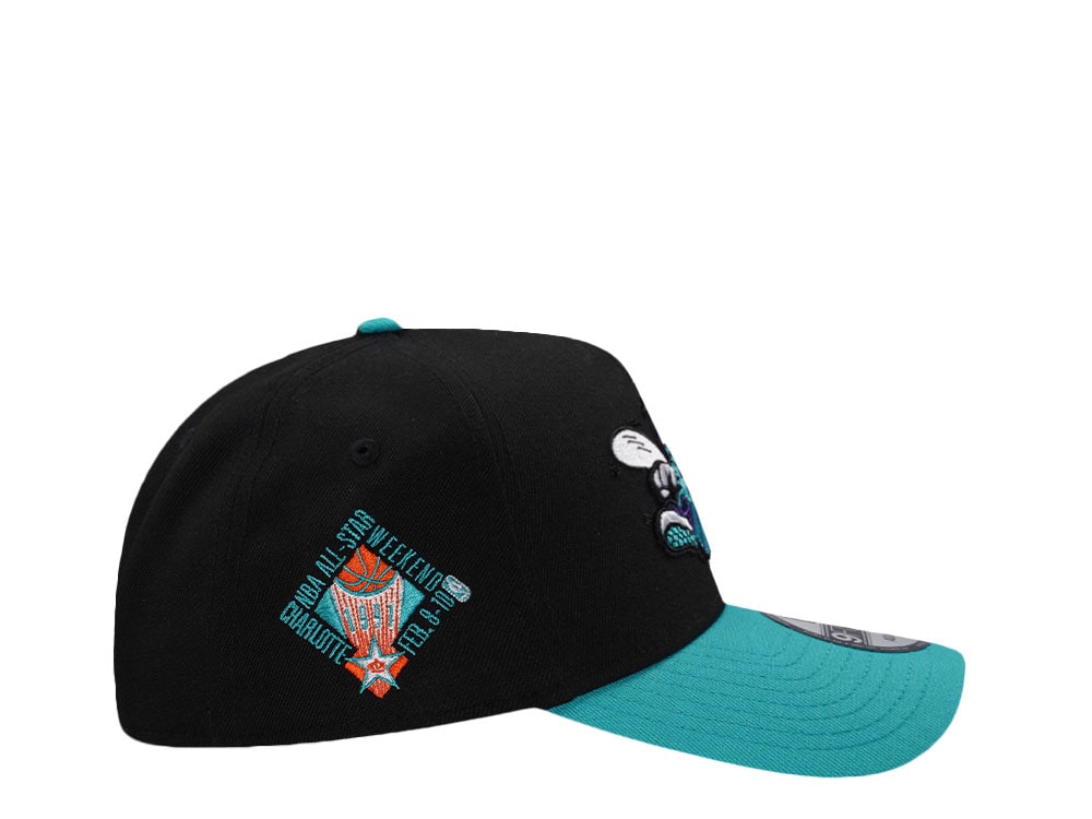 New Era Charlotte Hornets All Star Game 1991 Two Tone Edition 9Forty A Frame Snapback Casquette