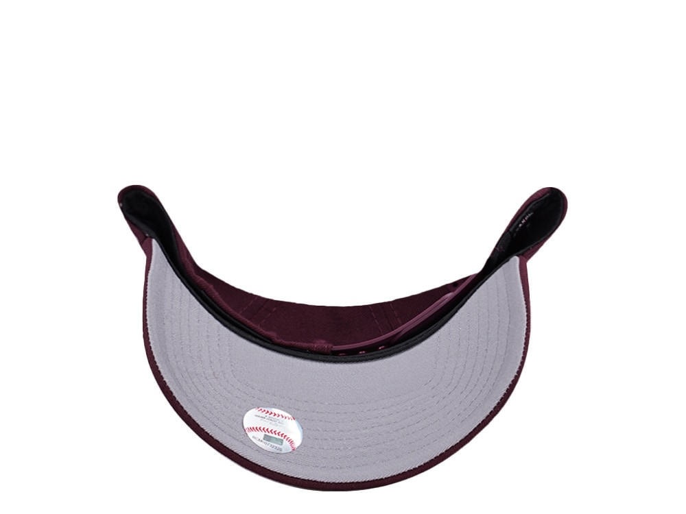 New Era Baltimore Orioles 25th Anniversary Maroon Prime Edition 9Forty A Frame Snapback Casquette