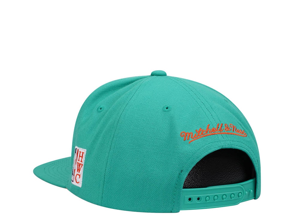 Mitchell & Ness Phoenix Suns Desert Green Hardwood Classic All Star Weekend Snapback Casquette