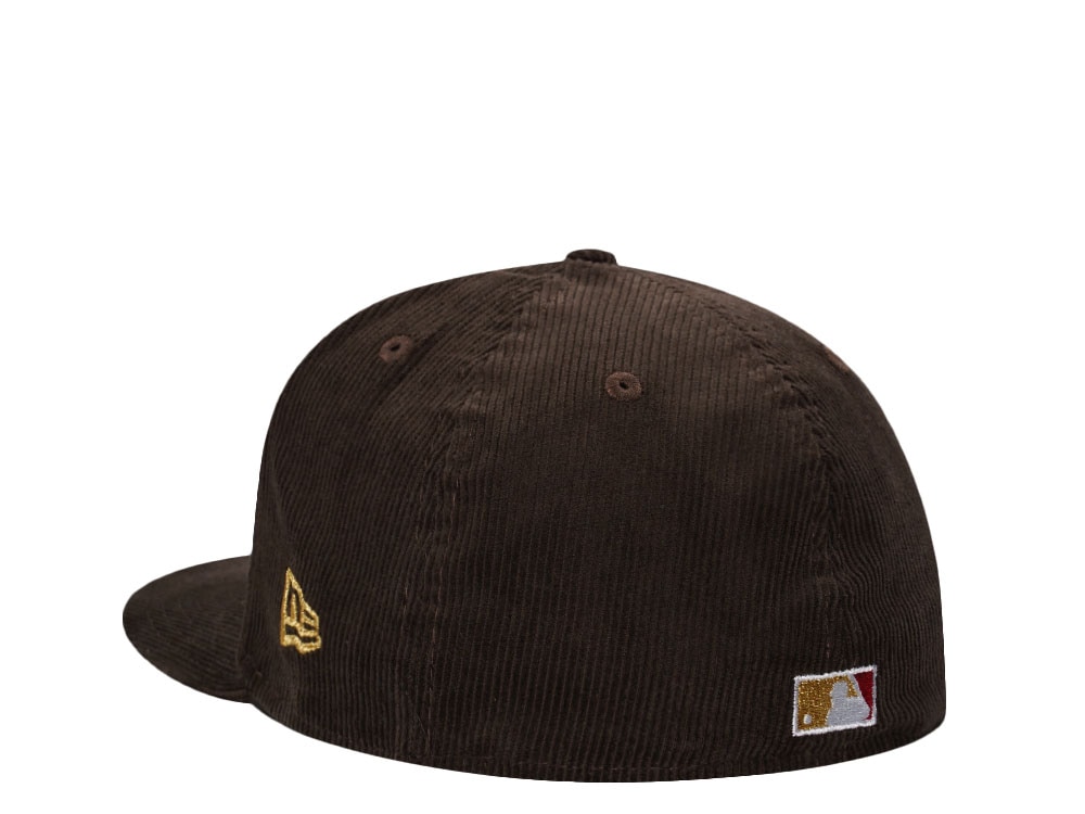 New Era Seattle Mariners All Star Game 2001 Walnut Corduroy Prime Edition 59Fifty Fitted Casquette
