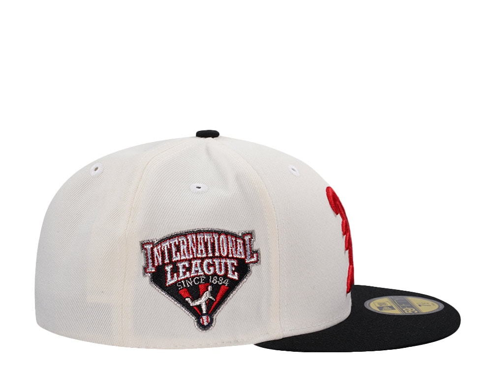 New Era Norfolk Tides International League Chrome Two Tone Horror Edition 59Fifty Fitted Casquette