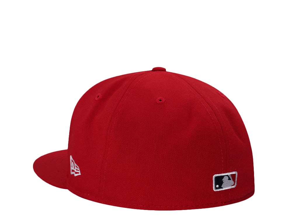 New Era Los Angeles Dodgers World Series 2024 Champions Red Edition 59Fifty Fitted Casquette