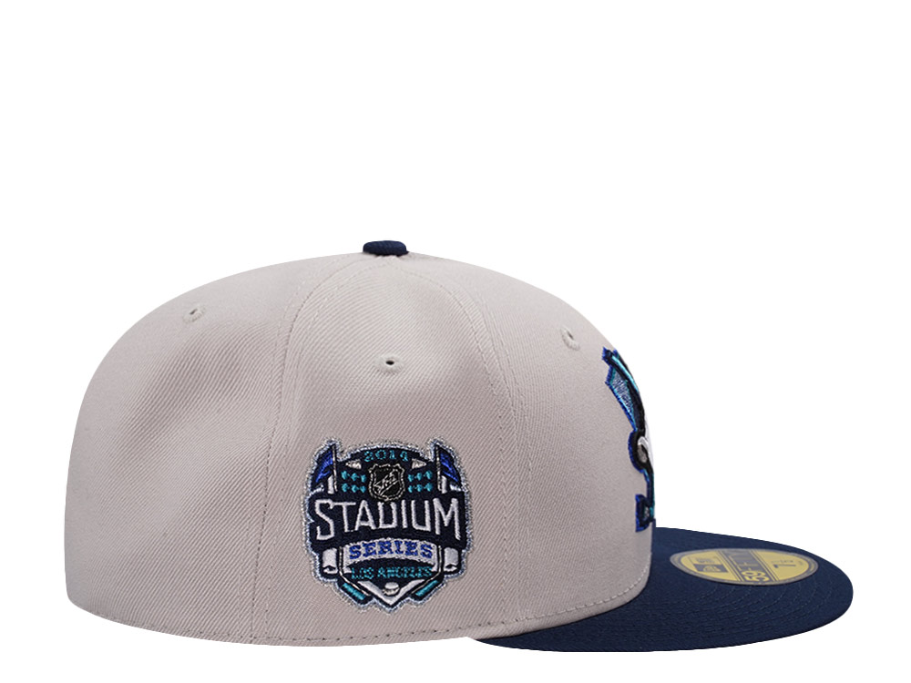 New Era Anaheim Ducks Stadium Series Stone Two Tone Edition 59Fifty Fitted Casquette