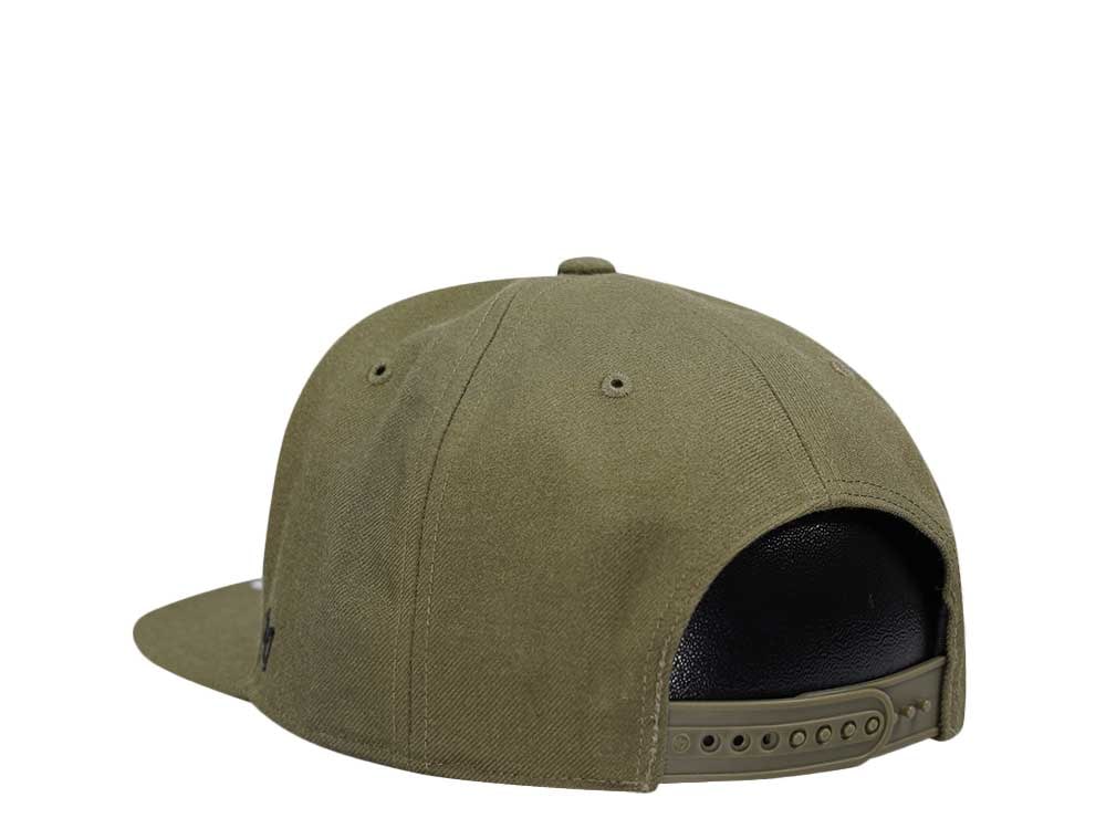 47Brand Pittsburgh Pirates Sandalwood Ballpark Camo Captain Snapback Casquette