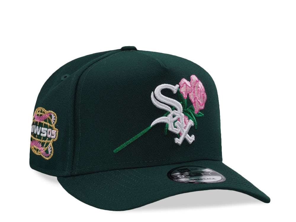 New Era Chicago White Sox World Series 2005 Dark Green Rose Edition 9Fifty A Frame Snapback Casquette
