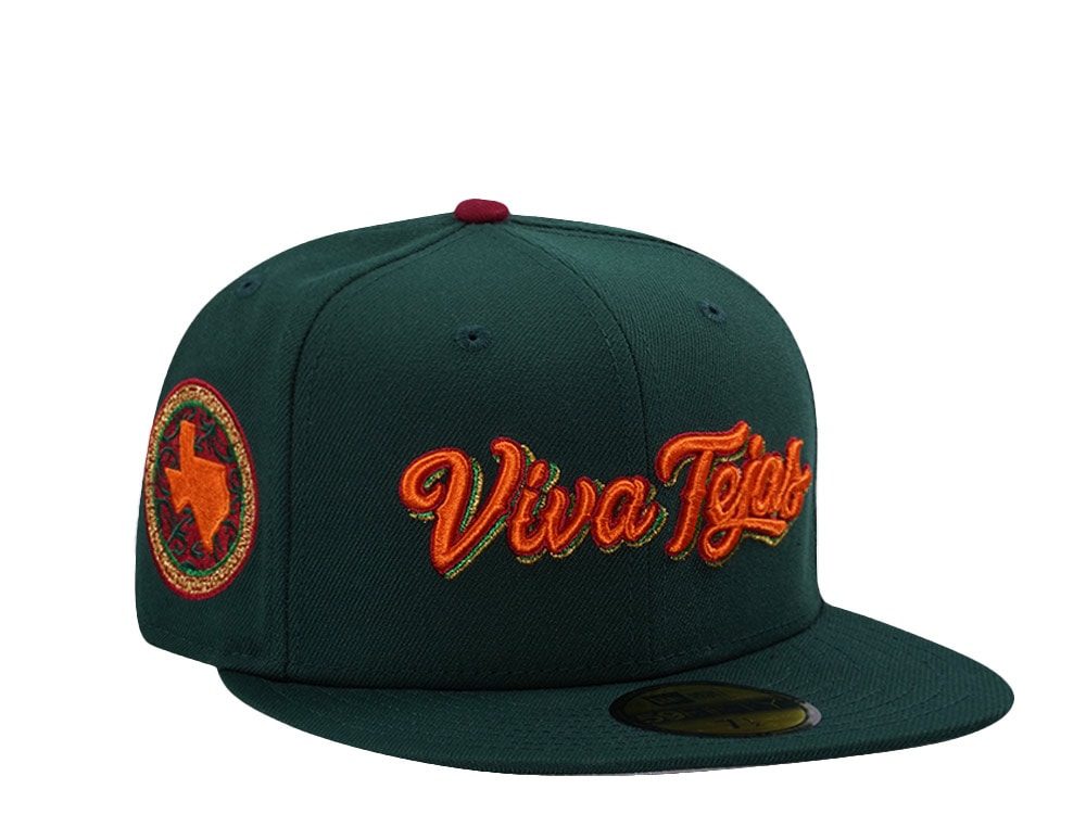 New Era Texas Rangers City Connect Dark Green Prime Edition 59Fifty Fitted Casquette