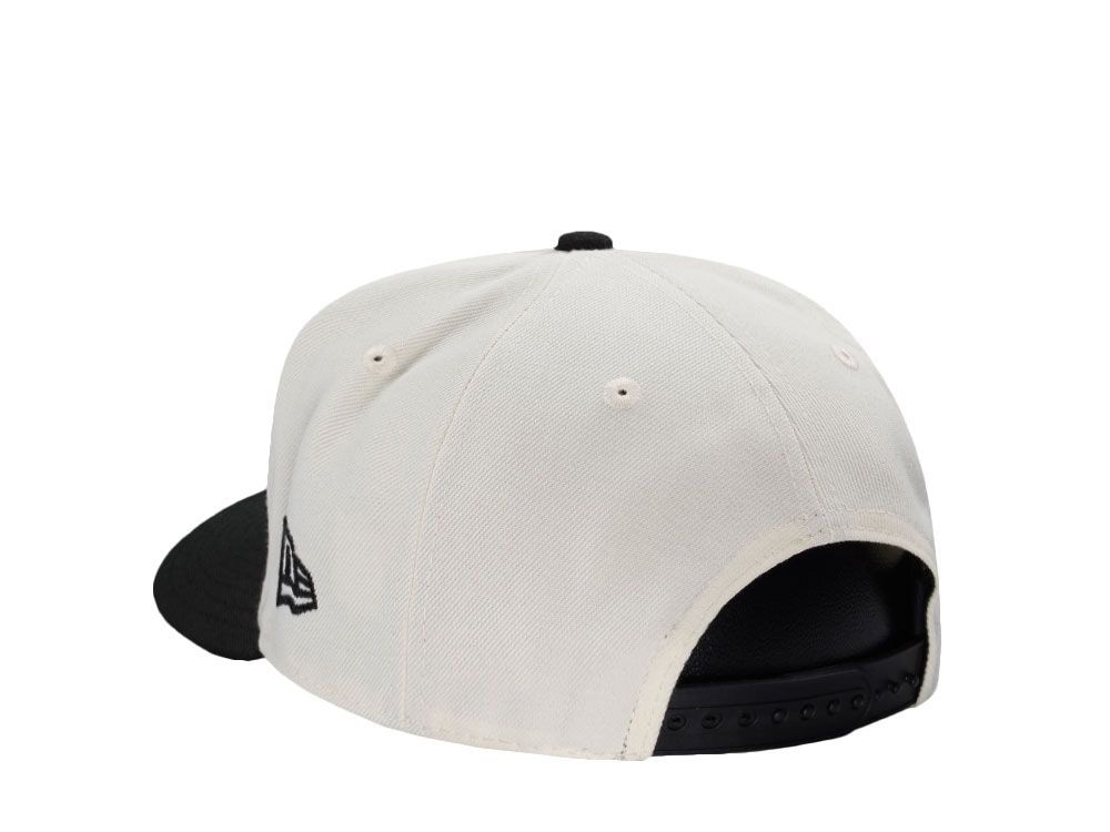 New Era Atlanta Braves World Series 1995 Chrome Two Tone Edition 9Fifty A Frame Snapback Casquette
