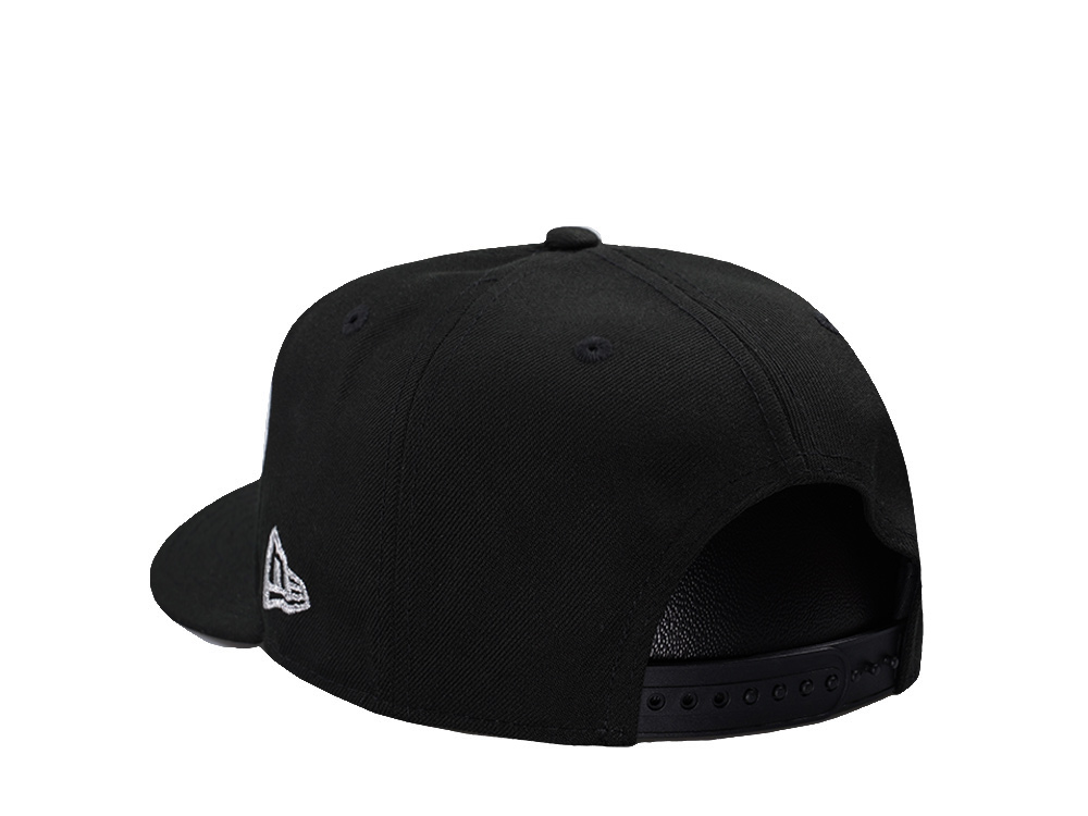 New Era Las Vegas Raiders 50th Anniversary Rose Black Prime Edition 9Fifty A Frame Snapback Casquette